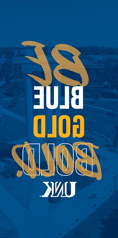 be blue be gold be bold marketing slogan